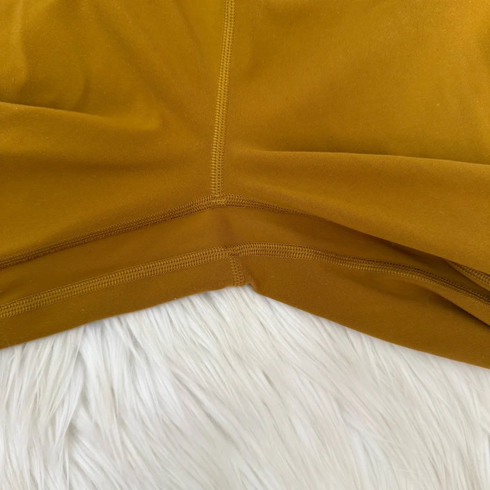 lululemon athletica Mustard Leggings - Size 4 - Picture 3 of 5